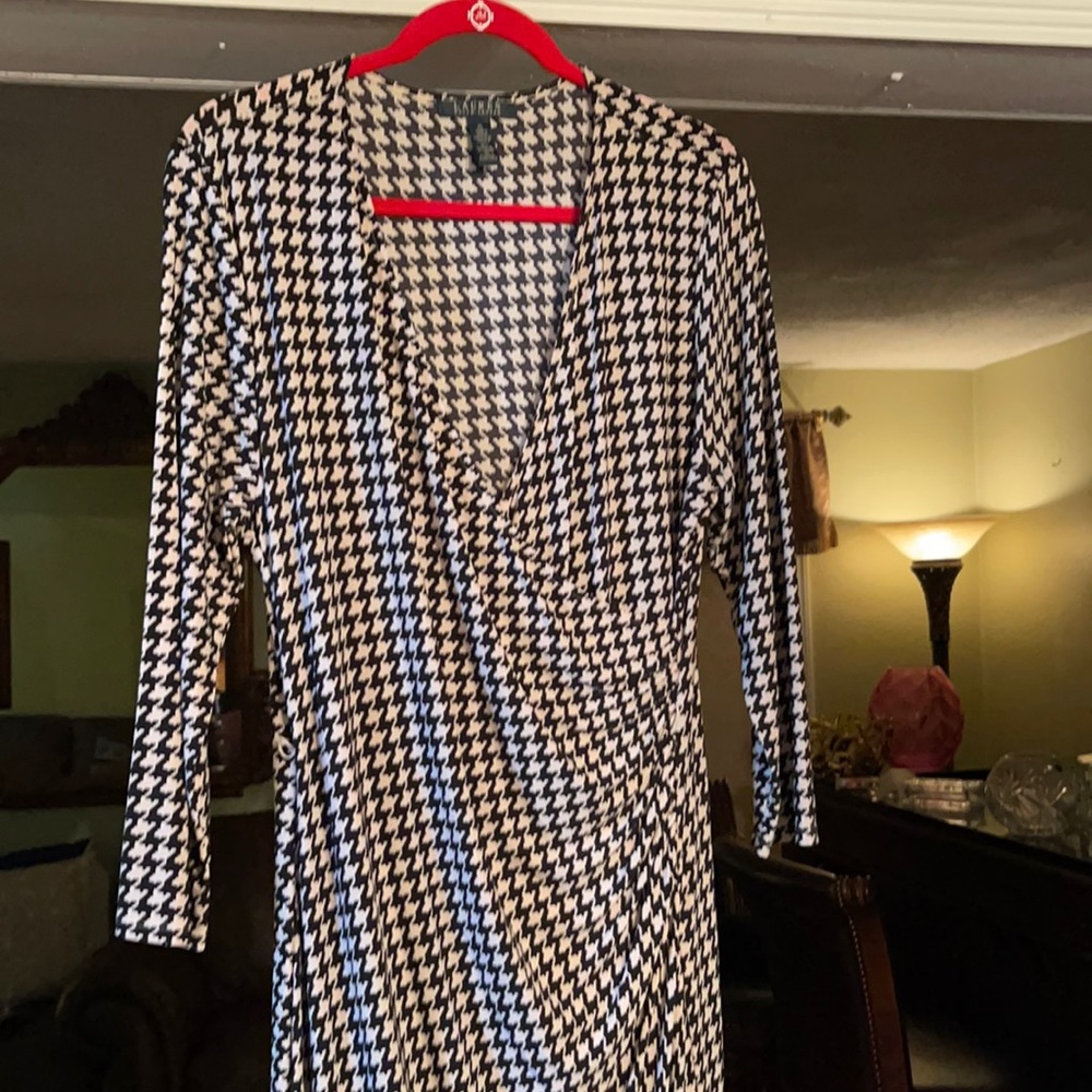 Black and white dress